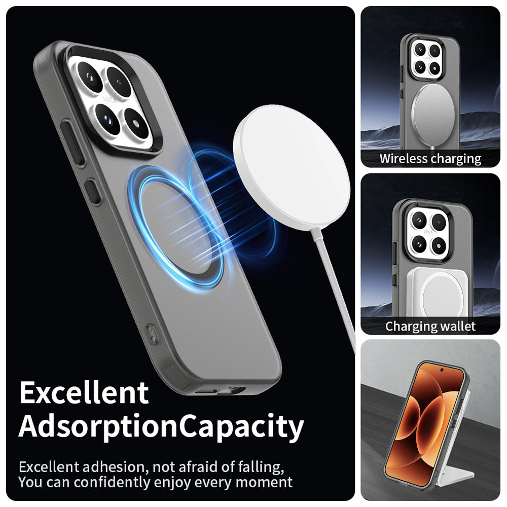 MagSafe tok Xiaomi 17-hez, Techsuit, CandyCase, Fekete