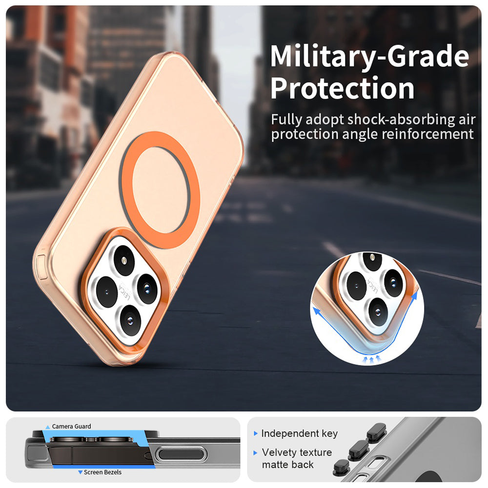 MagSafe tok Xiaomi 17-hez, Techsuit, CandyCase, Narancssárga