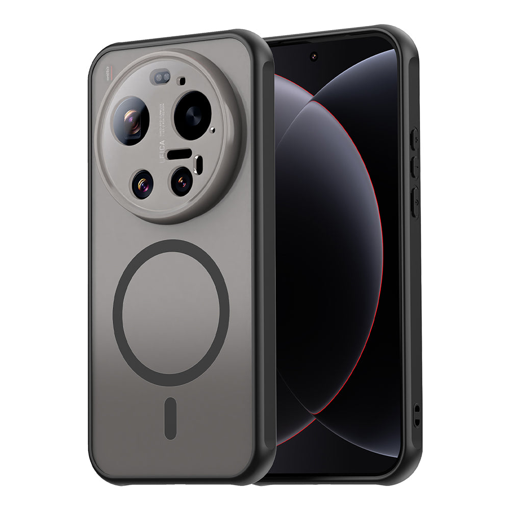 MagSafe Case for Xiaomi 17 Ultra, Techsuit, HaloFrost II, Black