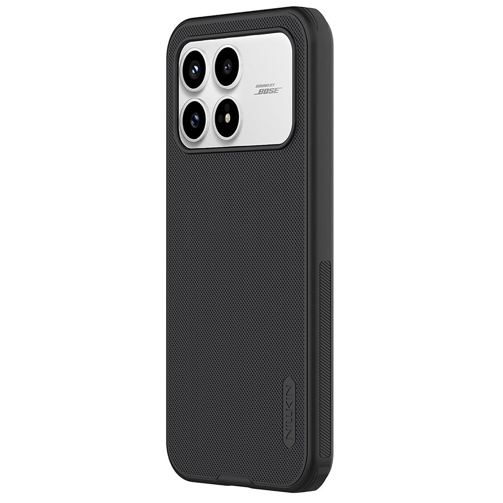 MagSafe tok Xiaomi Poco F8 Pro-hoz, Nillkin, Super Shield Pro, Fekete Szatén