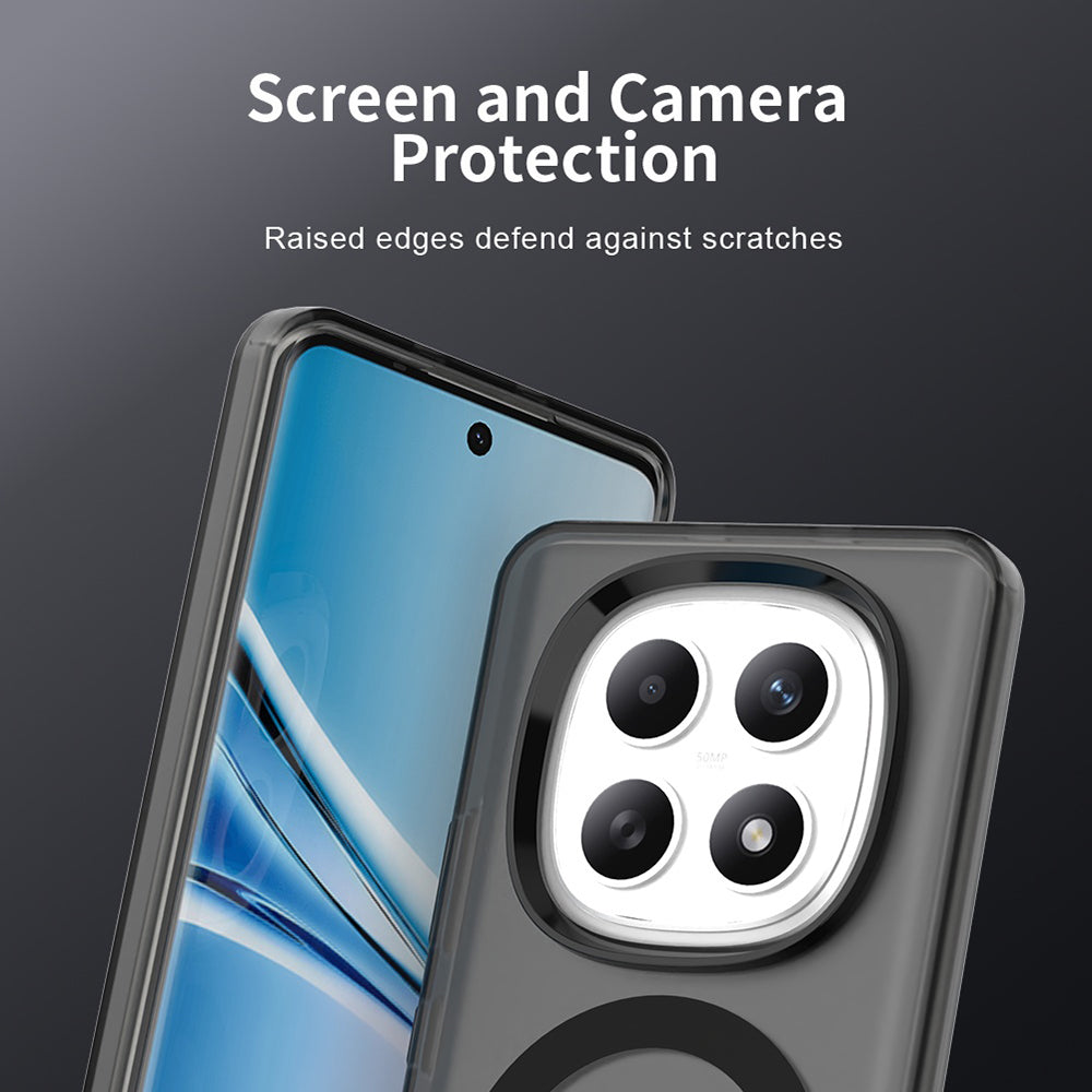 MagSafe tok Xiaomi Poco M8 / Redmi Note 15 5G készülékhez, Techsuit, CandyCase, Fekete