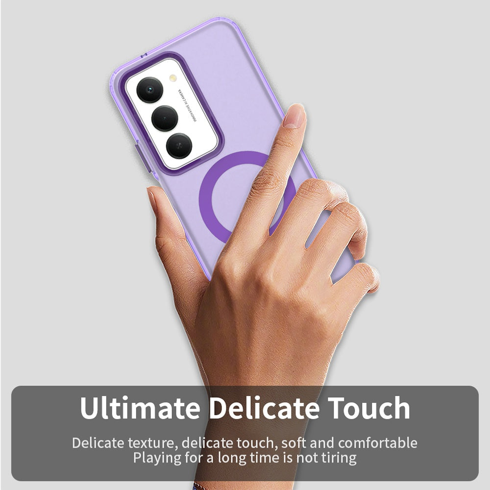 MagSafe tok Xiaomi Redmi 15 5G / 15 4G-hez, Techsuit, CandyCase, Lila