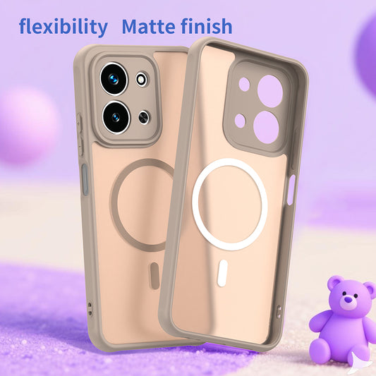 MagSafe tok Xiaomi Redmi 15C 5G / 15C 4G készülékhez, Techsuit, HaloFrost II, Arany színű