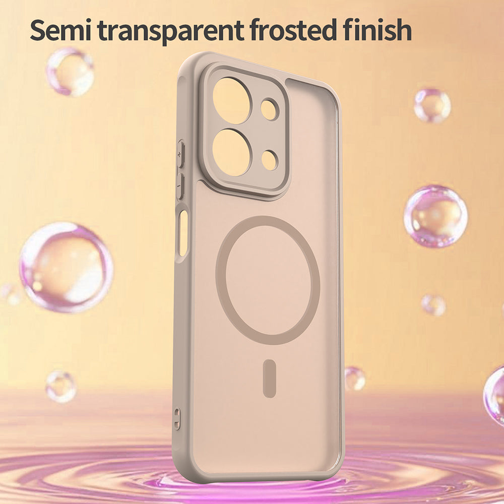 MagSafe tok Xiaomi Redmi 15C 5G / 15C 4G készülékhez, Techsuit, HaloFrost II, Arany színű