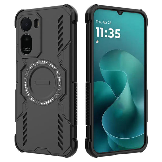 MagSafe tok Xiaomi Redmi A7 Pro 4G-hez, Techsuit, ArmorMag, Fekete