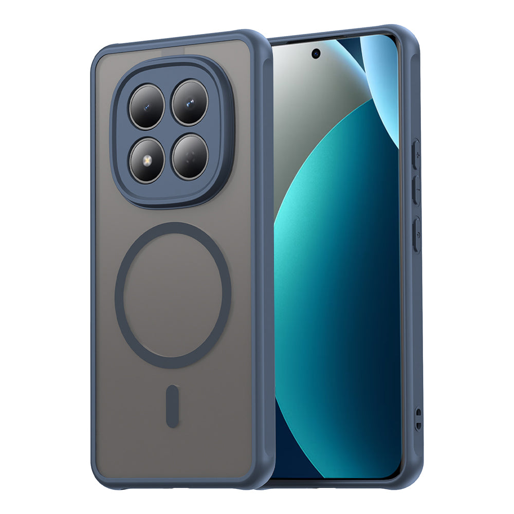 MagSafe tok Xiaomi Redmi Note 15 Pro 4G-hez, Techsuit, HaloFrost II, Tengerészkék