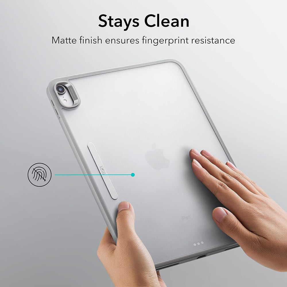Tok Apple iPad (2025) / (2022) készülékhez, ESR, Ascend Hybrid, Szürke