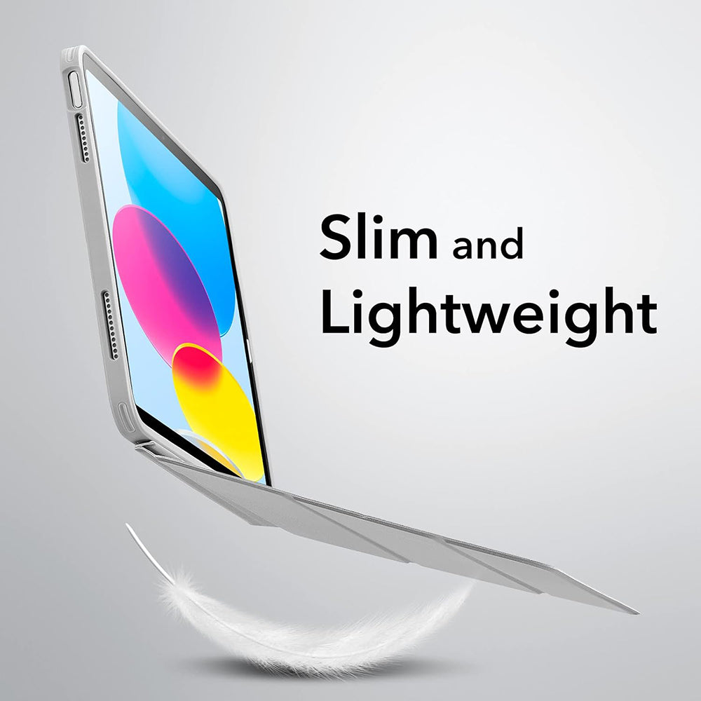 Tok Apple iPad (2025) / (2022) készülékhez, ESR, Ascend Hybrid, Szürke