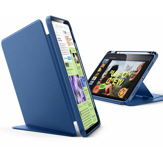 Tok Apple iPad (2025) / (2022) készülékhez, ESR, Flip Hybrid, Kék