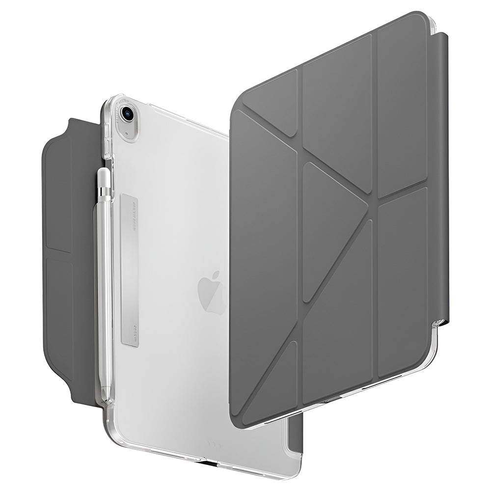 Tok a Apple iPad (2025)-hez, UNIQ, Camden Click, Szürke