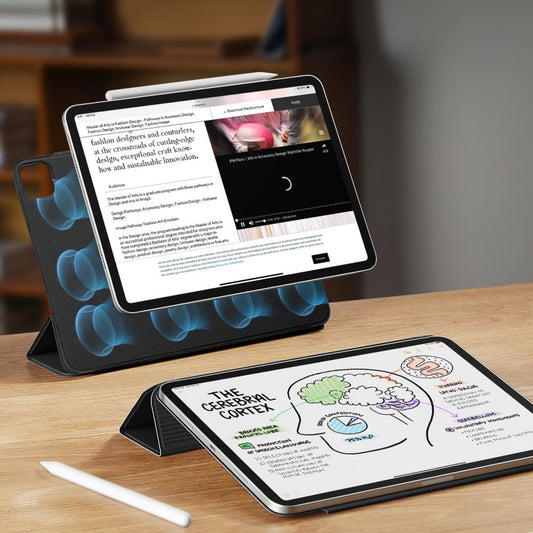 Tok Apple iPad Pro 13 (2024) készülékhez, ESR, Rebound, Fekete
