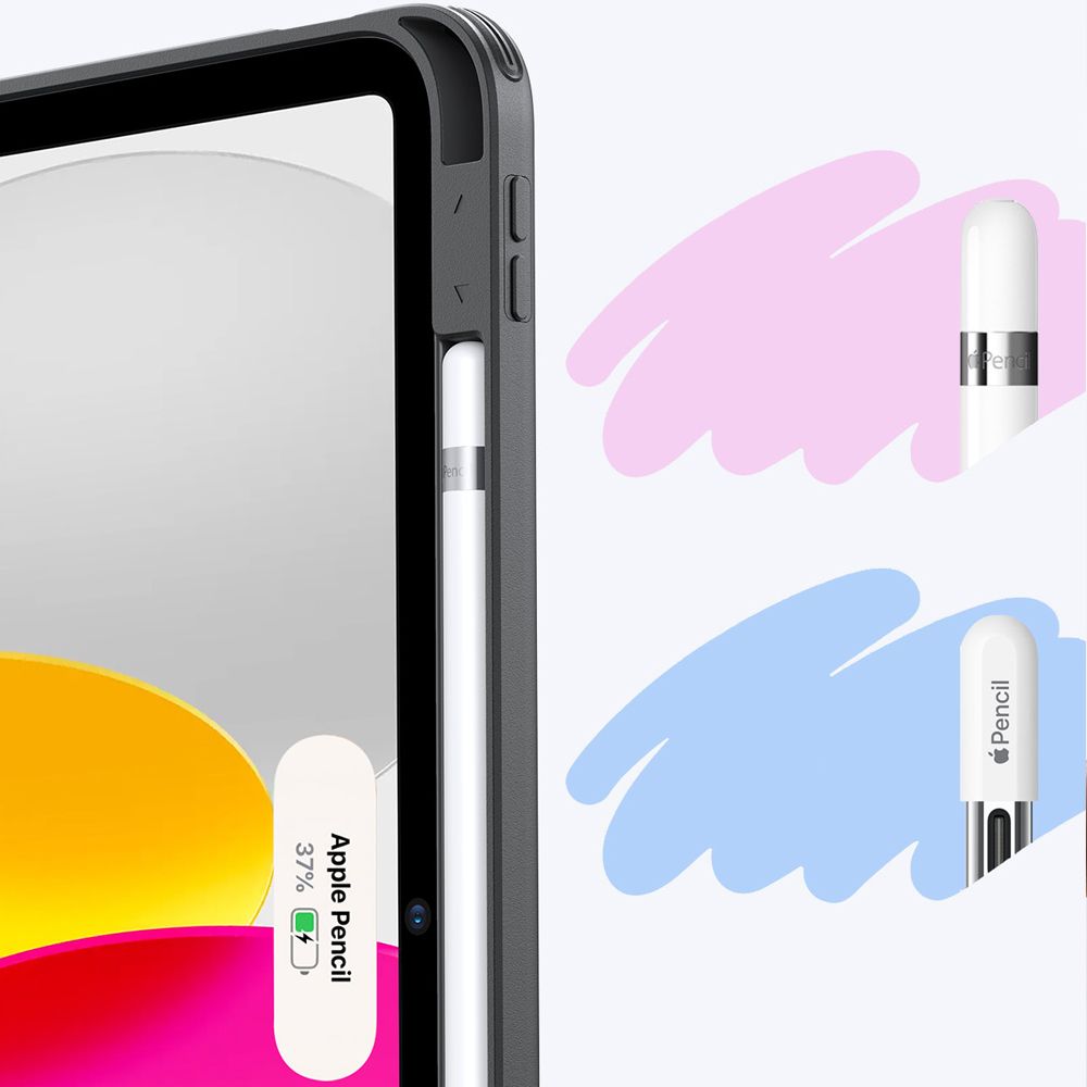 Tok az Apple iPad Air 11 (2026) / iPad Air 11 (2025) / Air 11 (2024) / Air (2022) / Air (2020) számára, ESR, Flip Hybrid, Fekete