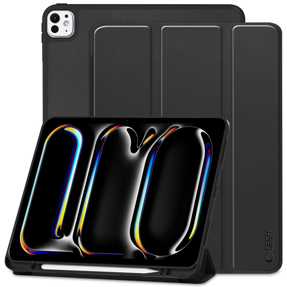 Tok Apple iPad Pro 11 (2025) / iPad Pro 11 (2024) készülékhez, Tech-Protect, SC PEN, Fekete