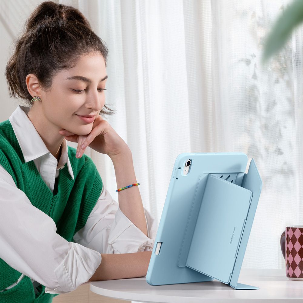 Tok Apple iPad Air 13 (2026) / Air 13 (2025) / Air 13 (2024) számára, ESR, Flip Hybrid, Kék