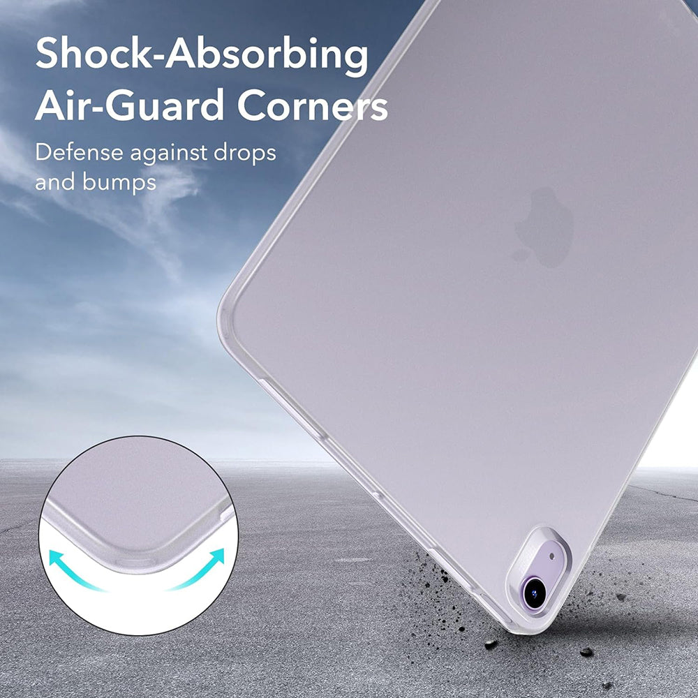 Tok az Apple iPad Air 11 (2025) / Air 11 (2024) / Air (2022) / Air (2020) készülékhez, ESR, Project Zero, Szatén Fekete