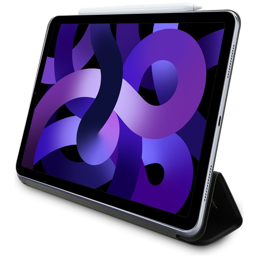 Tok a Apple iPad Air 11 (2025) / Air 11 (2024) készülékhez, Karl Lagerfeld, Saffiano Karl & Choupette, Fekete