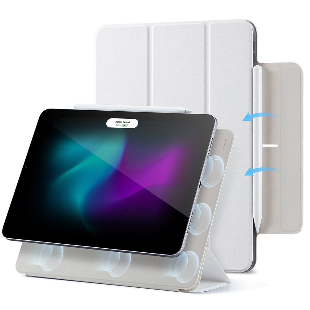 Tok Apple iPad Air 13 (2025) / Air 13 (2024) / Pro 12.9 (2022) / Pro 12.9 (2021) / Pro 12.9 (2020) készülékhez, ESR, Rebound, Fehér