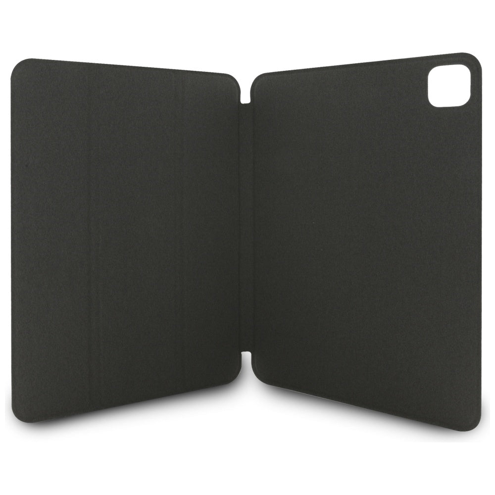 Tok Apple iPad Pro 11 (2024) készülékhez, Karl Lagerfeld, Saffiano Karl & Choupette, Fekete