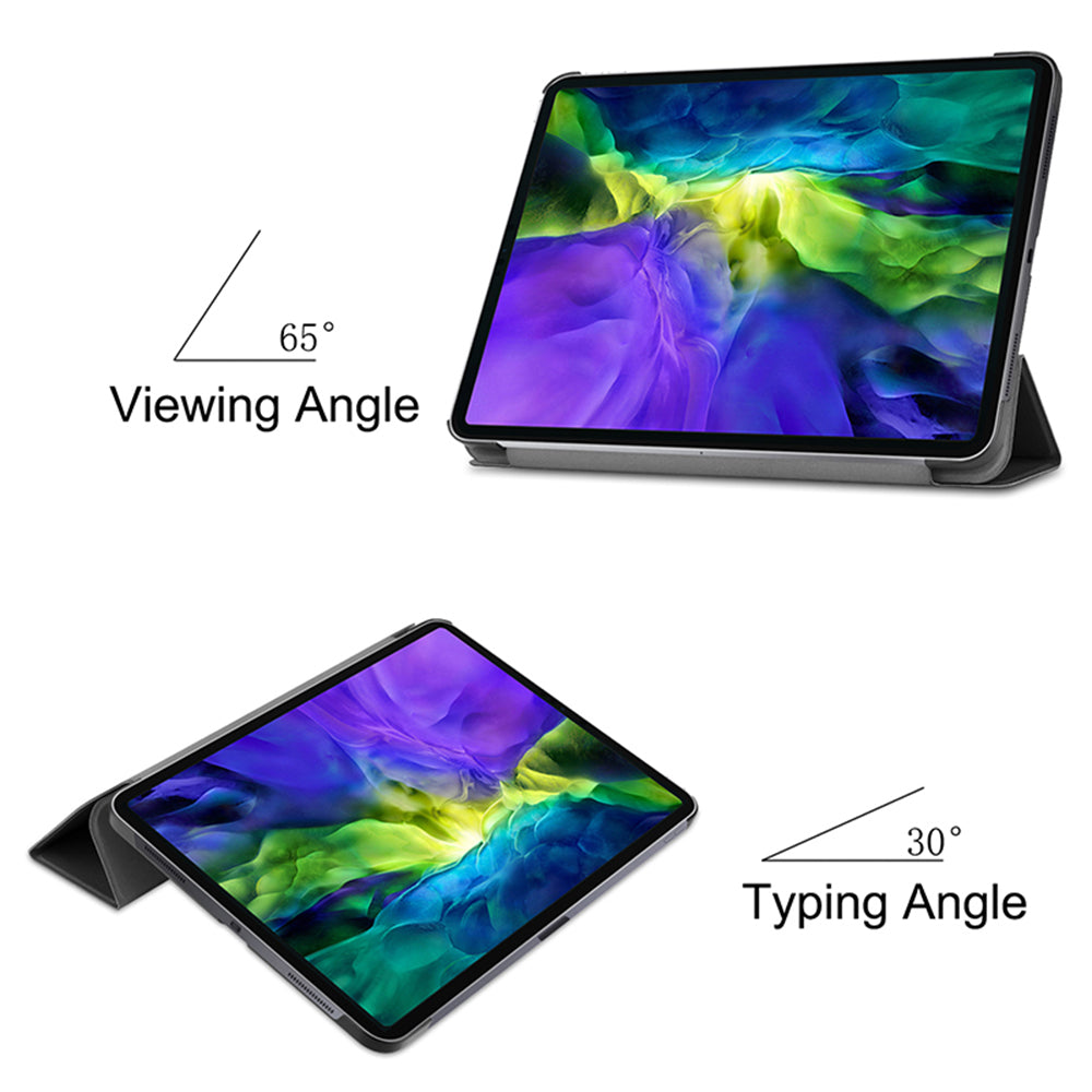 Tok Apple iPad Pro 12.9 (2022) / Pro 12.9 (2021) / Pro 12.9 (2020) / Pro 12.9 (2018) készülékhez, Techsuit, Brilliance, Rózsaszín