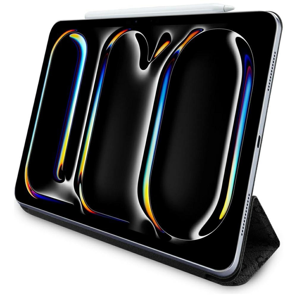 Tok a Apple iPad Pro 13-hoz (2024), Guess, 4G Nagy Logó, Fekete