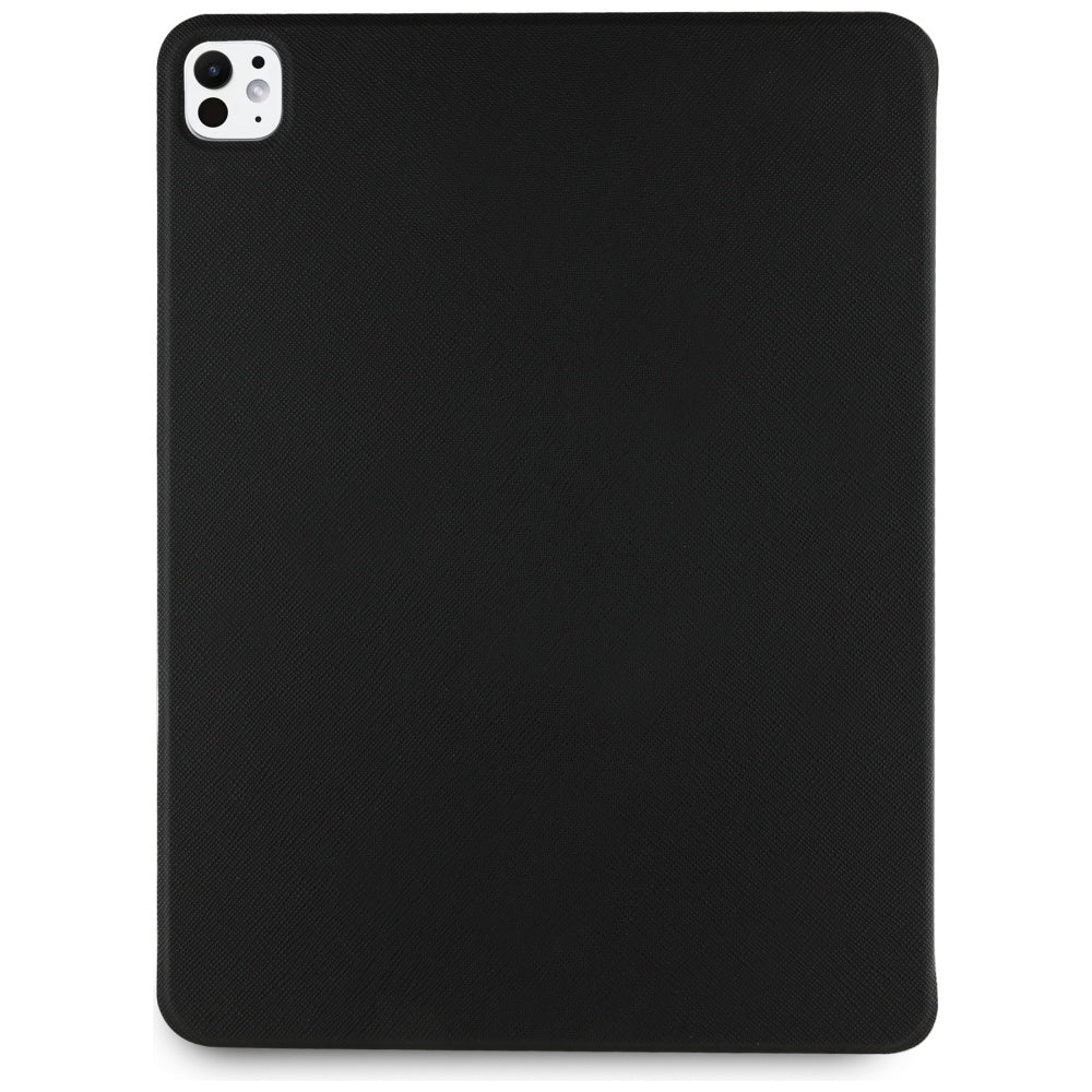 Tok Apple iPad Pro 13 (2024) készülékhez, Karl Lagerfeld, Saffiano Karl & Choupette, Fekete