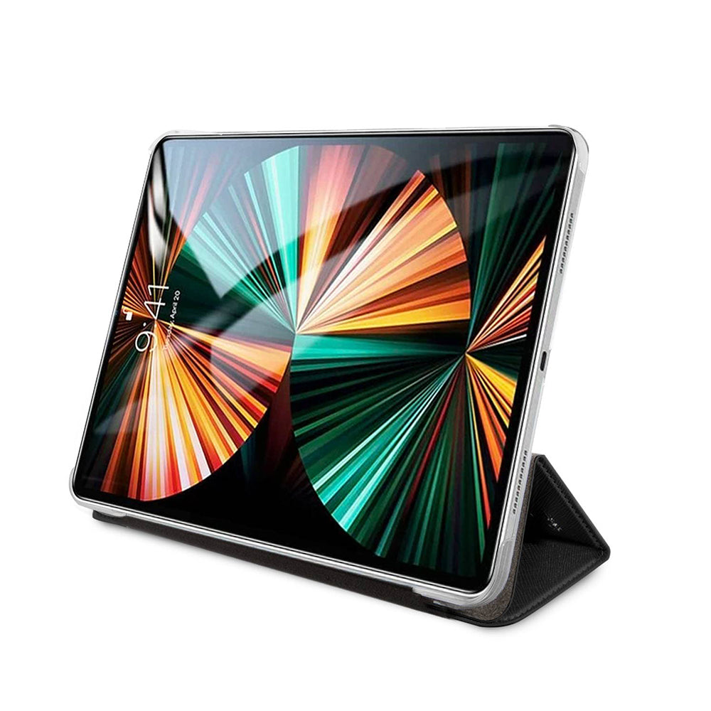 Tok Apple iPad Pro 13 (2024) készülékhez, Karl Lagerfeld, Saffiano Karl & Choupette, Fekete