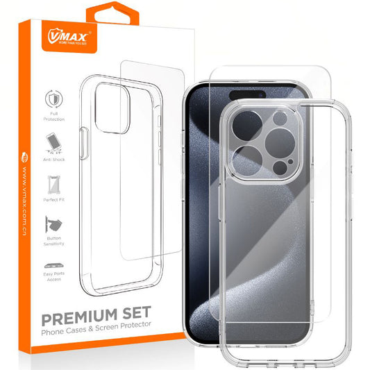 Tok Apple iPhone 16 Pro Max-hoz, Vmax, Prémium, Átlátszó
