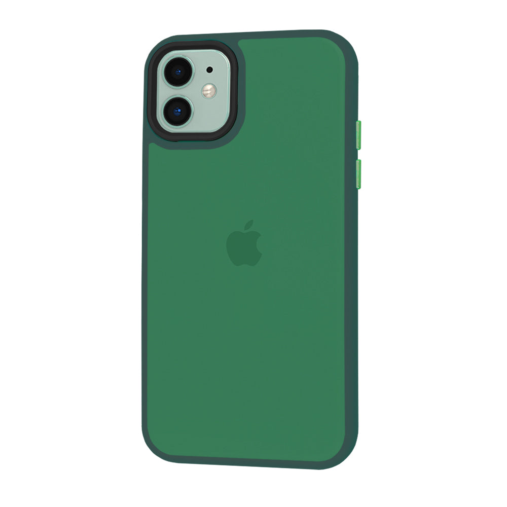 Tok Apple iPhone 11-hez, Techsuit, HaloFrost, Zöld