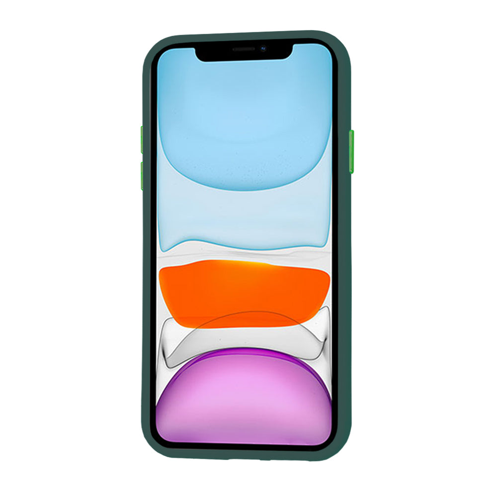 Tok Apple iPhone 11-hez, Techsuit, HaloFrost, Zöld