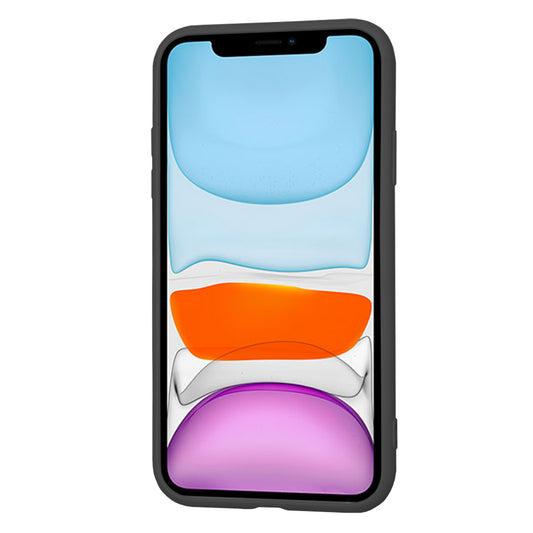 Tok Apple iPhone 11-hez, Techsuit, SoftFlex, Fekete