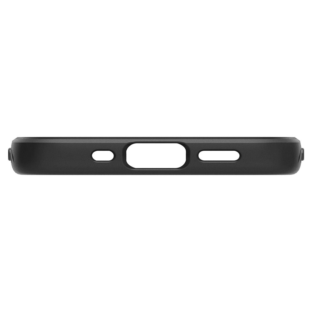 Tok a Apple iPhone 12 / 12 Pro-hoz, Spigen, Liquid Air, Fekete