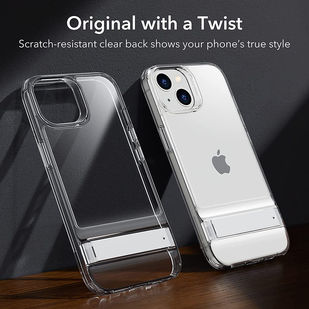 Tok Apple iPhone 14 Plus-hoz, ESR, Air Shield Boost Kickstand, Átlátszó