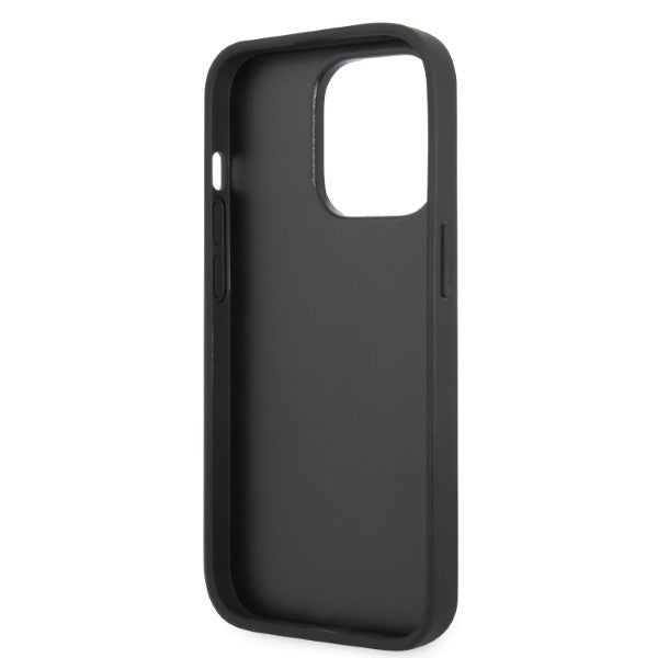 Tok Apple iPhone 14 Pro-hoz, Karl Lagerfeld, Glitter Choupette Patch, Ezüst