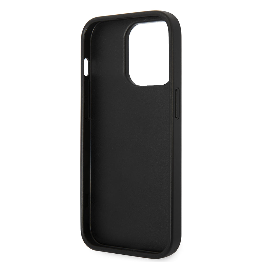 Case for Apple iPhone 14 Pro Max, Karl Lagerfeld, Saffiano Choupette's Head, Black