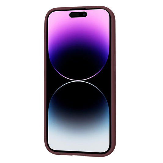 Tok Apple iPhone 14 Pro-hoz, Techsuit, SoftFlex, Cseresznyepiros