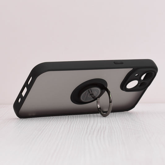 Tok Apple iPhone 14-hez, Techsuit, Glinth, Fekete