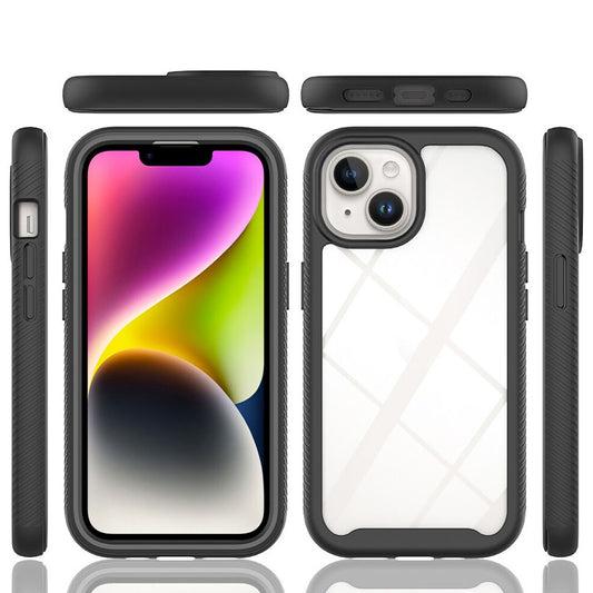Tok Apple iPhone 15 Plus-hoz, Techsuit, Defense360 Pro, Fekete