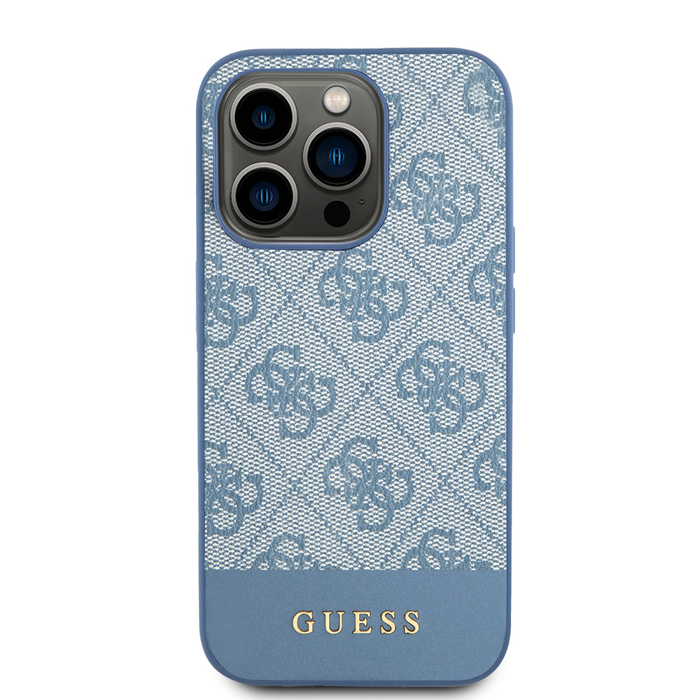 Tok Apple iPhone 15 Pro-hoz, Guess, 4G Stripe, Kék