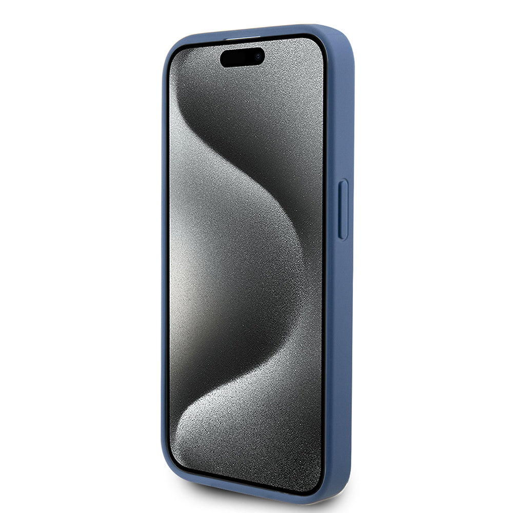 Tok Apple iPhone 15 Pro-hoz, Guess, 4G Stripe, Kék