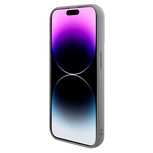 Tok Apple iPhone 15 Pro-hoz, Guess, Sequin Script Metal, Ezüst