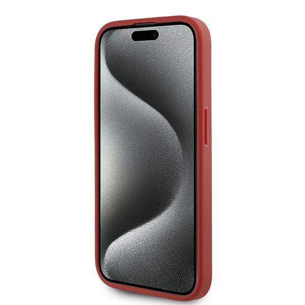 Tok a Apple iPhone 15 Pro-hoz, Karl Lagerfeld, Diagonal Quilted Script, Rosie