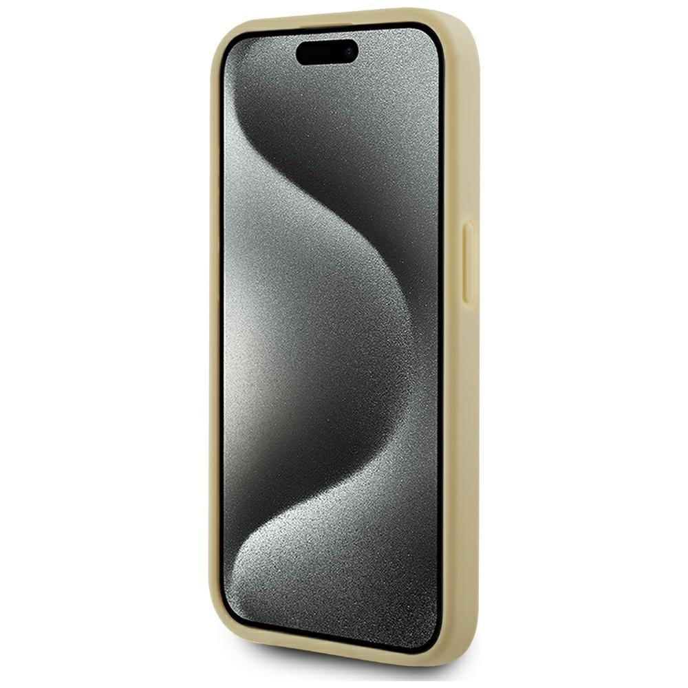 Tok Apple iPhone 15 Pro-hoz, Karl Lagerfeld, Metal Signature, Arany