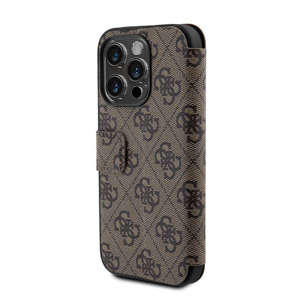 Tok Apple iPhone 15 Pro Max-hoz, Guess, 4G Book, Barna