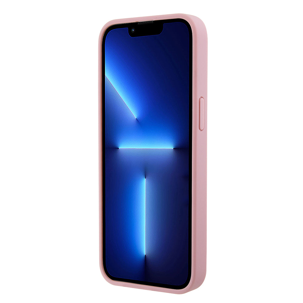 Tok Apple iPhone 15 Pro Max-hoz, Guess, 4G Stamped, Rózsaszín