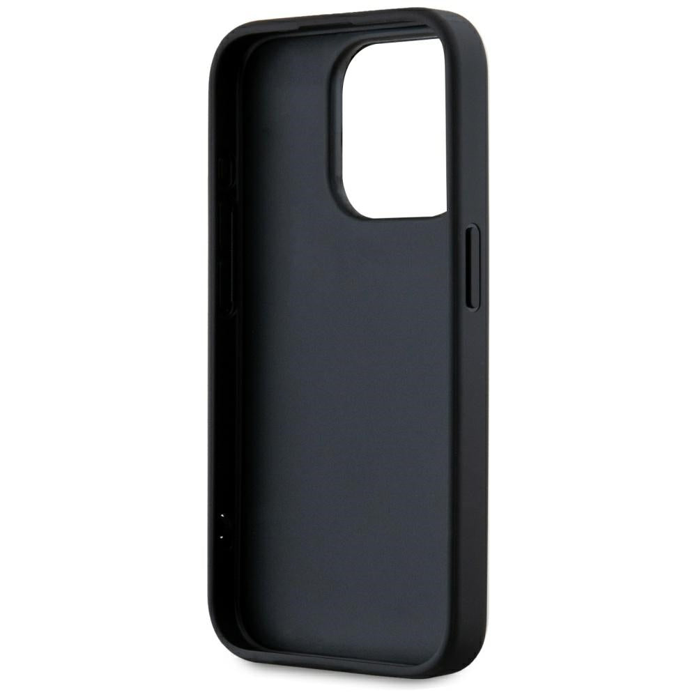 Tok Apple iPhone 15 Pro Max-hoz, Karl Lagerfeld, Saffiano Athleisure Stripes with Strap, Rózsaszín
