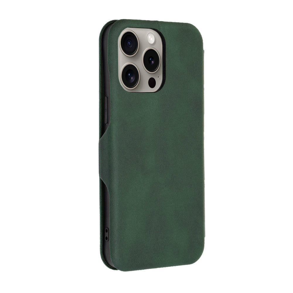 Tok Apple iPhone 15 Pro Max-hoz, Techsuit, Safe Wallet Plus, Zöld