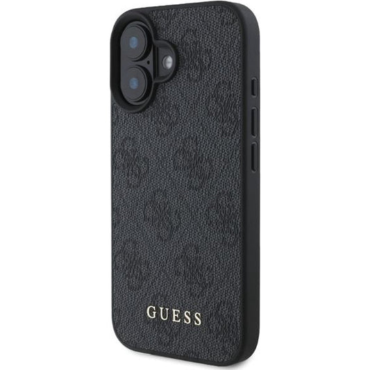 Tok Apple iPhone 16-hoz, Guess, 4G Classic, Fekete