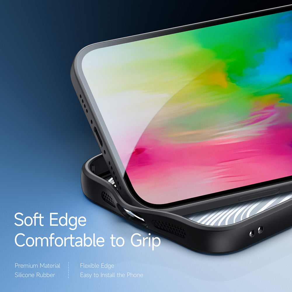 Tok Apple iPhone 16 Plus-hoz, DUX DUCIS, Aimo, Fekete
