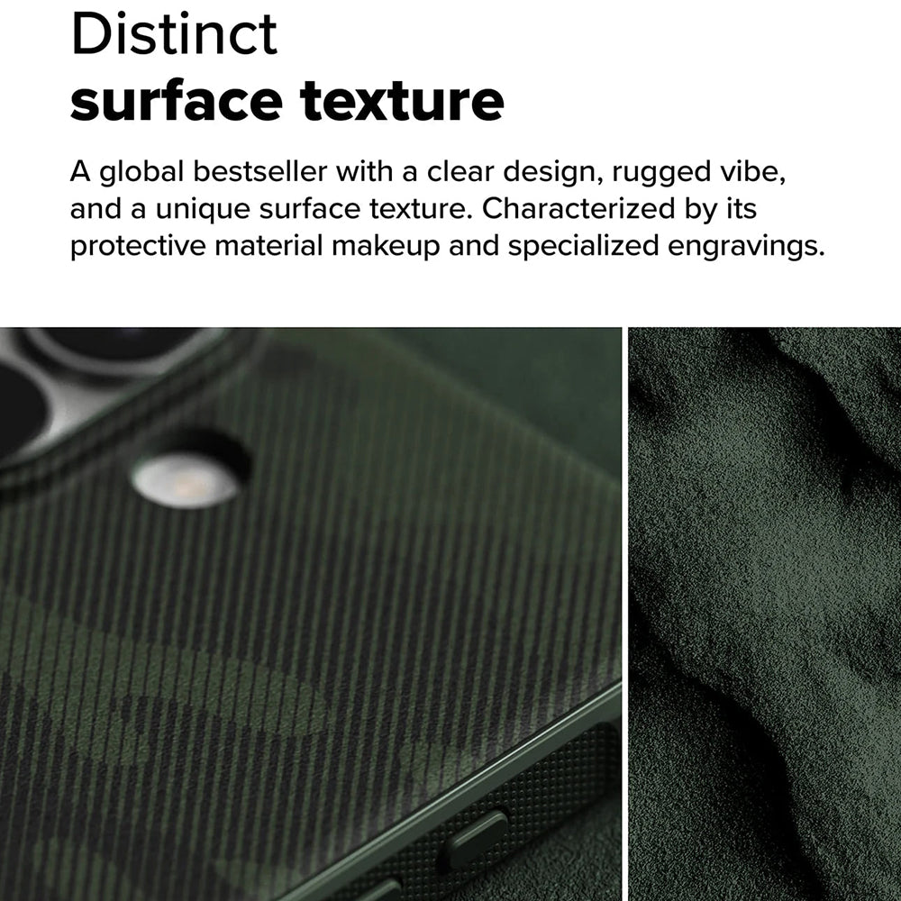 Tok Apple iPhone 16 Plus-hoz, Ringke, Onyx Design, Zöld