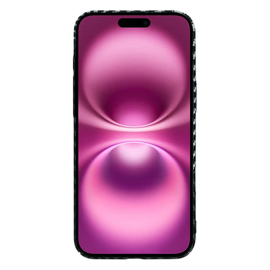 Tok Apple iPhone 16 Plus-hoz, Techsuit, Carbonite FiberShell, Fekete Szürke
